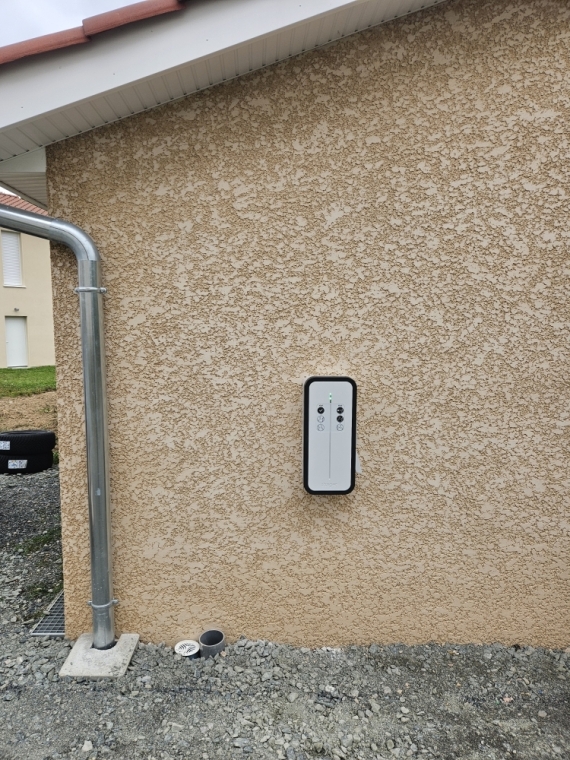 Installation d'une Borne de recharge à La Tour-de-Salvagny