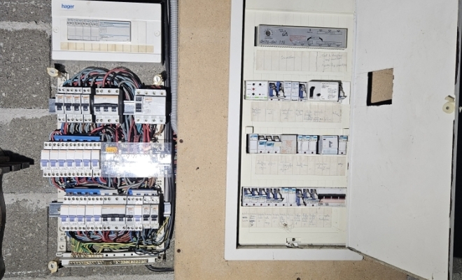 Rénovation de tableau électrique à l'Arbresle